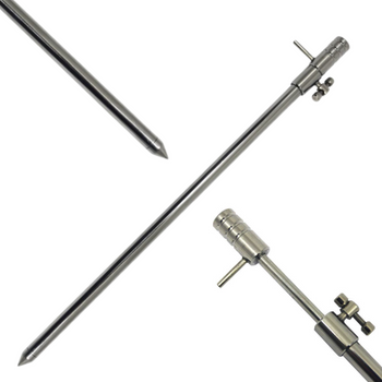 Podpórka Wędkarska Metalowa Nierdzewna Feeder Mocna 50-90cm Stal ZFISH