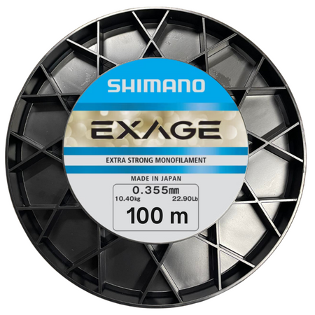 Japońska Żyłka Shimano Exage 0,355mm 10,40kg Uniwersalna Karpiowa 100m