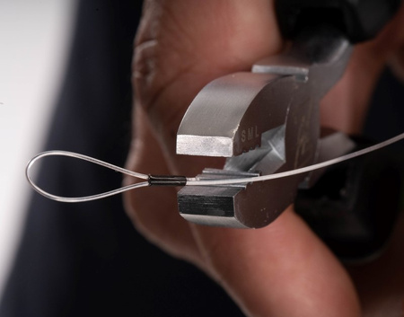 Tulejki Zaciskowe Crimp 0,8mm L do Zaciskania Zaciski Wędkarskie 25x ZFISH