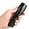 Latarka LED Taktyczna Mocna Zoom Metalowa Survival AV