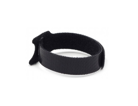 Rzep do Wędki Opaska do Spinania 15cm x1 MOCNY RZEP Czarny 1szt AV