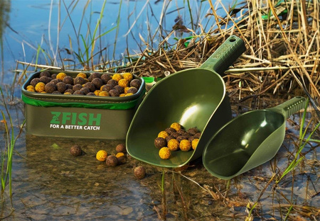 Łyżka Zanętowa Duża Karpiowa Wędkarska do Kulek Ziaren ZFISH Baiting Spoon