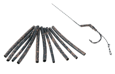 Rurka Termokurczliwa 1,6mm Camou Camo Kamuflaż 10 sztuk EXC Ronnie Rig