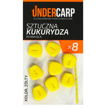 Sztuczna kukurydza pływająca żółta Pop-Up Undercarp