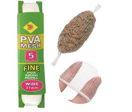 Siatka PVA Zapas 35mm 5m Rozpuszczalna Tunel