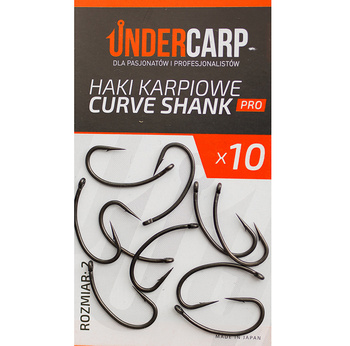Haczyki Karpiowe Haki UNDERCARP CURVE SHANK PRO 2