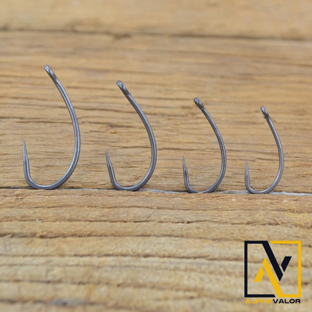 Haczyki Bezzadziorowe Haki Karpiowe Curve Shank 4 8004 AV