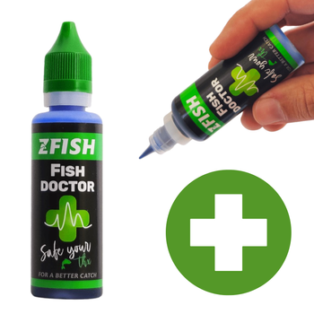 Odkażacz Do Ran Ryb Płyn do Dezynfekcji Karpi Spray ZFISH Fish Doctor