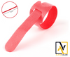 Rzep do Wędki Opaska do Spinania 15cm x1 MOCNY RZEP Czerwony 1szt AV