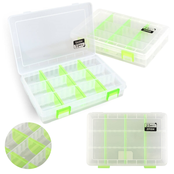 Pudełko Wędkarskie na Przynęty Spiningowe Organizer ZFISH Pudełko Z-Box M