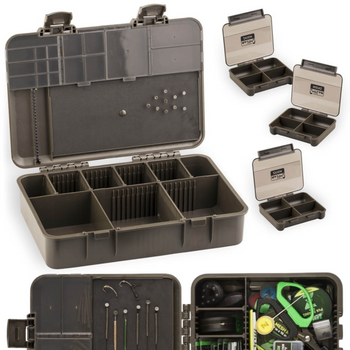 Pudełko Wędkarskie na Przypony Organizer Karpiowy Wędkarski ZBox PRO 45 4w1