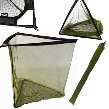 Podbierak Karpiowy Kosz Siatka Czasza Metalowy Trójnik bez sztycy NGT 42"