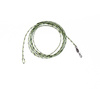 Leadcore z Krętlikiem do Szybkiej Wymiany 45 lbs 10 m Zielony Undercarp 1x