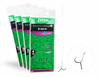Przypony Method Feeder D-RIG Bagnet Karpiowe Fluorocarbon Hak 10 ZFISH 5szt