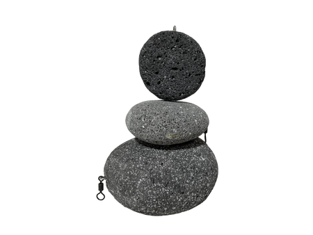 Ciężarek Karpiowy 130g Kamienny z Krętlikiem Gruntowy EKO 130-170g AV