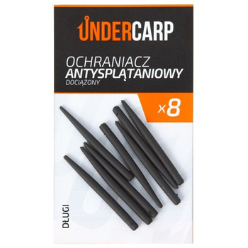 Ochraniacz Antysplątaniowy Dociążony Długi Szary 40mm 10szt UnderCarp