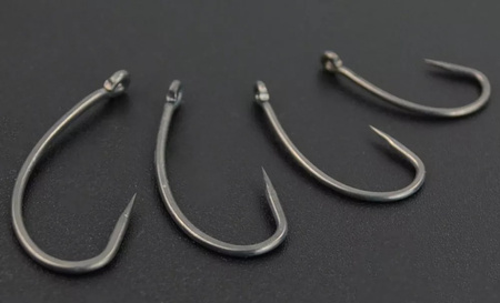 Haczyki Bezzadziorowe Haki Karpiowe Curve Shank 6 8004 AV