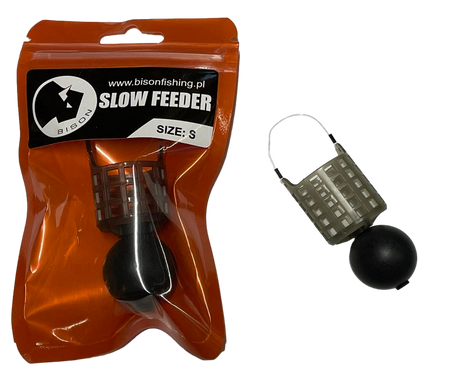Koszyk Slow Feeder S Bison Wolnoopadający Czarny