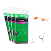 Przypony Method Feeder D-RIG Bagnet Karpiowe Fluorocarbon Hak 10 ZFISH 5szt