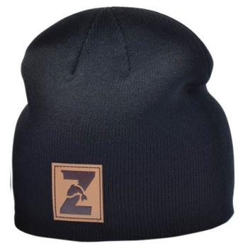 Czapka Zimowa Męska Wędkarska Karpiowa Ciepła Czarna ZFISH Beanie