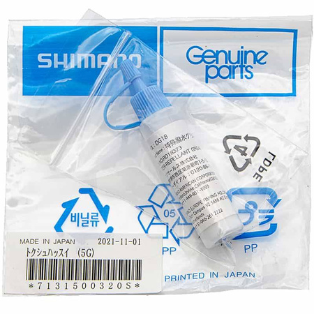 Smar wodoodporny do kołowrotków Shimano Water-Repellant Grease 5g (DG18) RD18323 oryginalny serwisowy