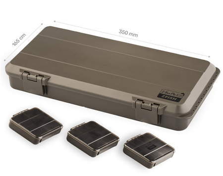 Pudełko Wędkarskie na Przypony Organizer Karpiowy Wędkarski ZBox PRO 38 4w1
