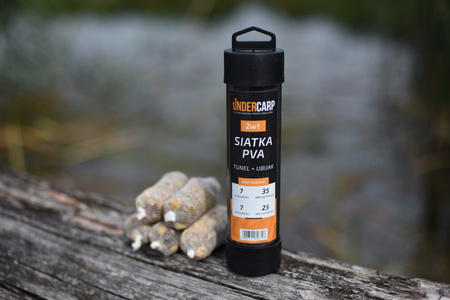 Siatka PVA 2w1 Tunel UNDERCARP Ubijak 35mm + 25mm