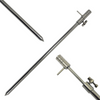 Podpórka Wędkarska Metalowa Nierdzewna Feeder Mocna 30-45cm Stal ZFISH