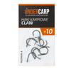 Haki Karpiowe Teflonowe Haczyki UNDERCARP CLAW 6