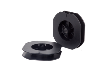 Szpulka Kwadratowa Szpula do Żyłki Plecionki Wędkarskiej 200m Plastikowa Czarna