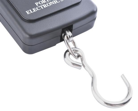 Waga Wędkarska Karpiowa Elektroniczna Hakowa Bagażowa 40kg