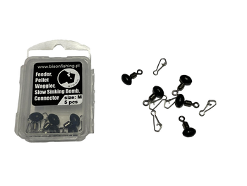 Łącznik Przelotowy Bombka Spławik Waggler Koszyk M