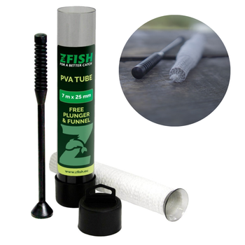 Siatka PVA Tunel Tuba z Ubijakiem 25mm 7m 40 sekund Uniwersalna ZFISH