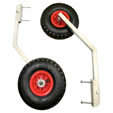 Koła Transportowe Slipowe do Pontonu Kółka Stalowe Mocne Solidne Stabilne