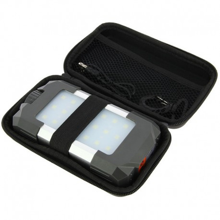 Lampa LED PowerBank Power Bank 10000 mAh Mocna NGT