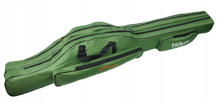 TORBA POKROWIEC WĘDKA 2+2 komory 150cm HOKKAIDO