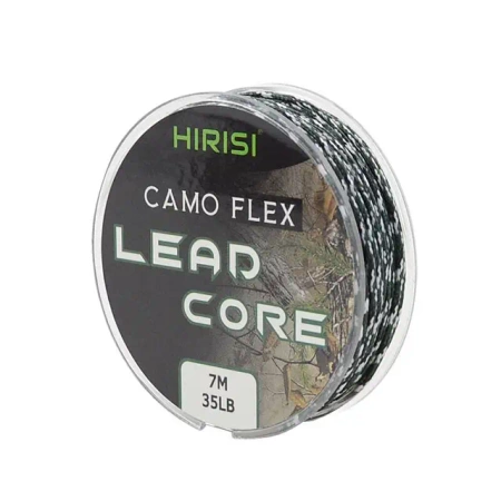 Leadcore Zielony 35lb 7m do Przyponów Camo Hirisi