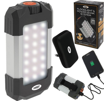 Lampa LED PowerBank Power Bank 10000 mAh Mocna NGT