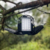 Lampa Turystyczna Kempingowa Solarna z Haczykiem Akumulatorowa z Pilotem