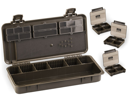 Pudełko Wędkarskie na Przypony Organizer Karpiowy Wędkarski ZBox PRO 38 4w1