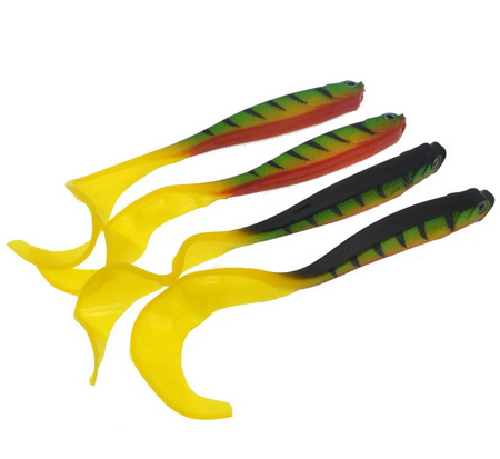 Przynęta Spinningowa na Szczupaka Guma Twister Canibal Kanibal 12,5cm AV AV