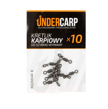Krętlik karpiowy do szybkiej wymiany rozm. 8 Undercarp