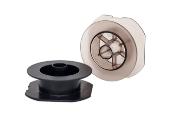 Szpulka Szpula do Żyłki Plecionki Wędkarskiej 150m Plastikowa Czarna Średnia Wysoka