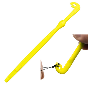 Przyrząd do wiązania pętli Loop Tyer z wypychaczem żółty 14 cm 1 szt