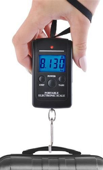 Waga Wędkarska Karpiowa Elektroniczna Hakowa Bagażowa 40kg