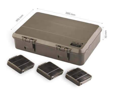 Pudełko Wędkarskie na Przypony Organizer Karpiowy Wędkarski ZBox PRO 45 4w1