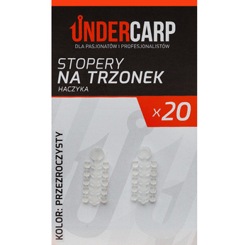 Stopery Na Trzonek Haczyka UNDERCARP Przezroczyste