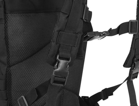 Plecak militarny policyjny duży 38L XL HQ czarny