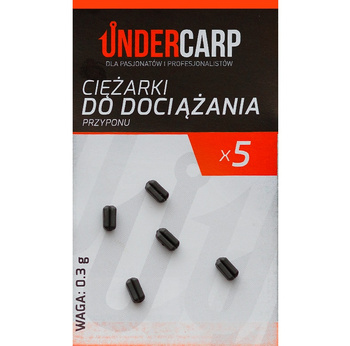 Ciężarki do Dociążania Przyponu 0.3 g UNDERCARP x5