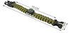 Bransoletka Paracord Survival 5w1 Krzesiwo Kompas